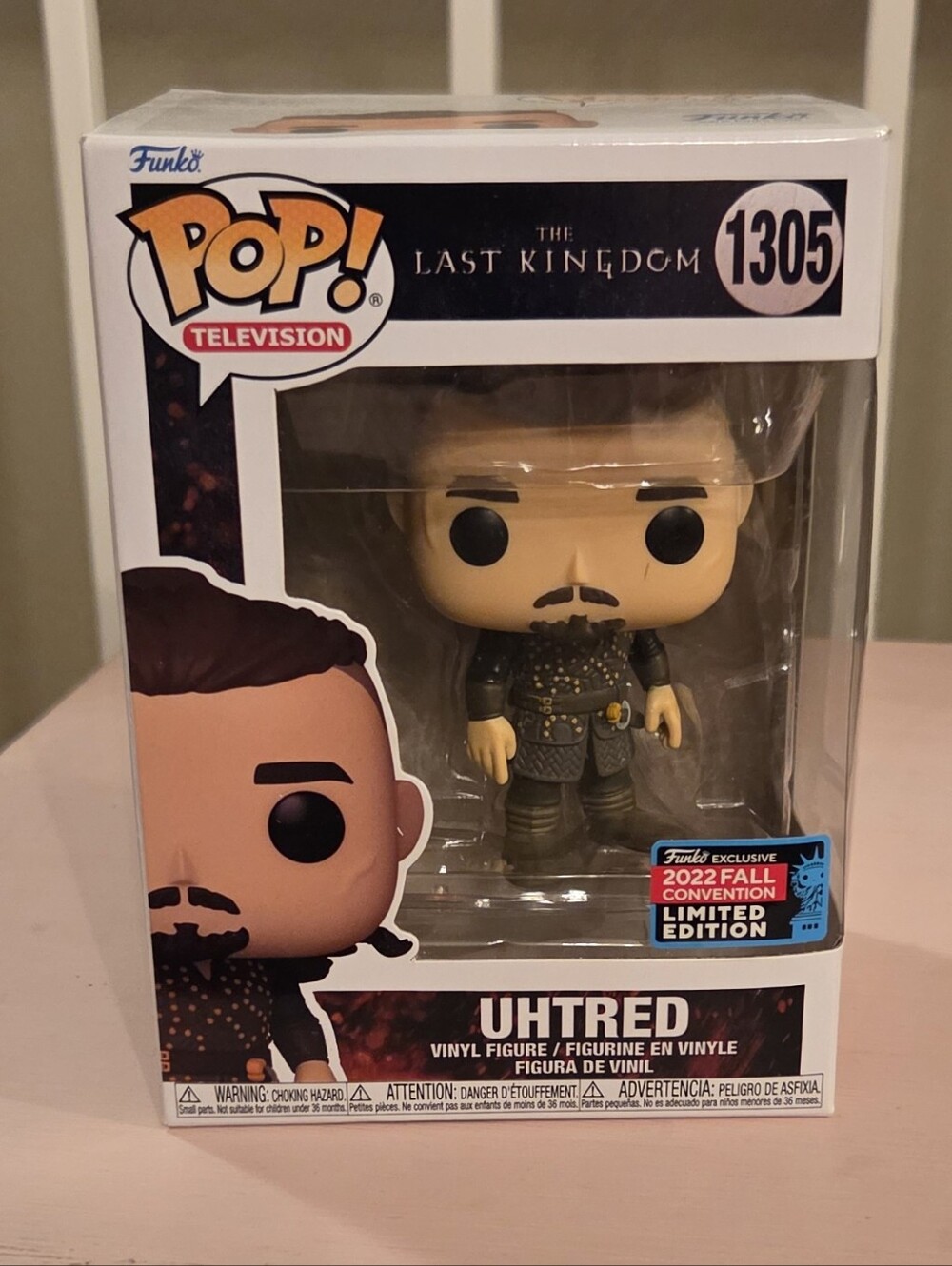 ♡ funko pop! the last kingdom uhtred #1305 (2022 NYCC) new ♡